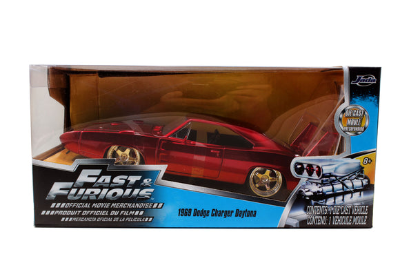 Auto Dodge Charger Daytona Doms FF 1:24 Jada Toys JT-97060-4 Caja x 4