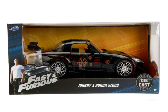 Auto Honda S2000 Johnnys FF 1:24 Jada Toys JT-99541-4 Caja x 4