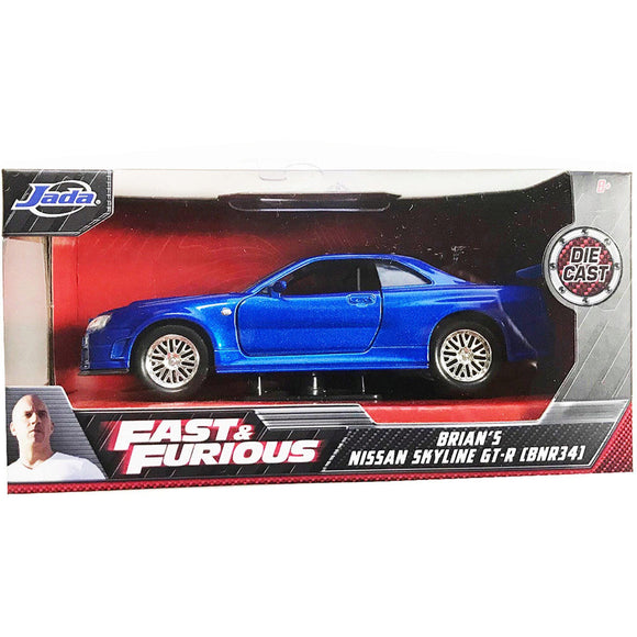 Auto BRIAN's Nissan Skyline GT-R (R34)FF 1:32 Jada Toys JT-97185