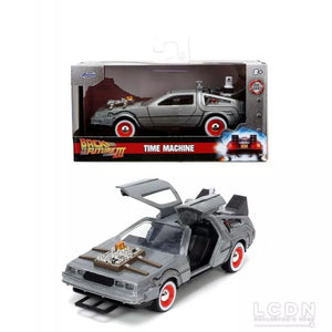 Auto Volver al Futuro Part III-Time Machine 1:32 Jada Toys JT-32290