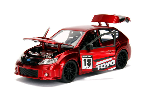 AUTO SUBARU IMPREZA WRX STI JADA TOYS 1:24  JT-30389-WA1   2 x 55.000