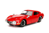 AUTO TOYOTA 2000GT 1967 JADA TOYS 1:24JT-30447-WA1    2 x 55,000