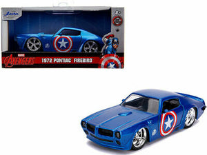 Auto  Pontiac Firebird 1972 Capitan America Theme 1:32 JADA JT- 31845