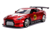 Auto  Nissan GT-R 35 -2009 Red Ranger 1:24 JADA JT- 31908