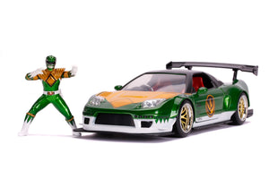 Auto  Honda NSX 2002 Green Ranger 1:24 JADA JT- 31909