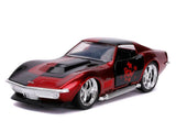 Auto Corvette Stingray (HARLEY QUINN Theme) 1969 1:32 Jada Toys JT-32095