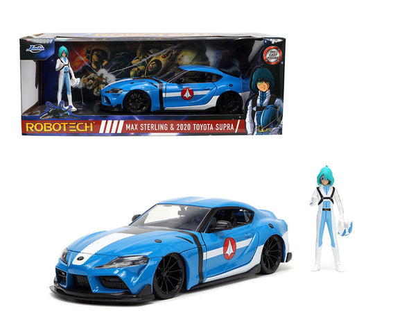 Auto ROBOTECH  2020 Toyota Supra w/MAX STERLING 1:24 Jada Toys JT-33676