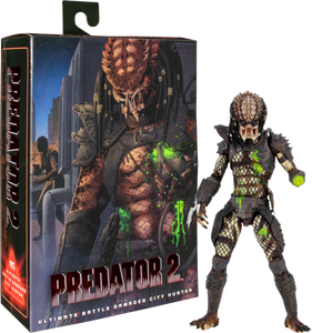 Figura Predator 7" Battle dame city hunter Neca  NC-51428