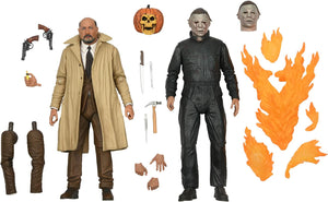 Figura Michael Myers y Dr. Loomis 7" NECA NC-60671