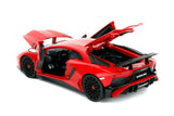 AUTO LAMBORGHINI AVENTADOR JADA  1:24 JT-99705-WA1   2 x  53,000