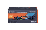 Auto Australian Grand Prix - McLaren Formula 1 Team - MCL36 - LN4 Lando Norris - 1:43 - Burago - BGO-18-38064B