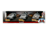 Auto Volver al Futuro I,II,III 3-Pack 1:24 Jada Toys JT-33399