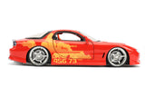 Auto ORANGE JULIUS's Mazda RX-7 FF 1:24 Jada Toys JT-30747 Caja x 4