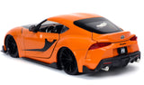 Auto Toyota Supra 2020 Hans FF9 1:24 Jada Toys JT-32097 Caja x 4