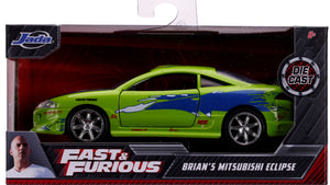 Auto BRIAN's Mitsubishi Eclipse FF 1:32 Jada Toys JT-97609-24