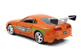 Auto BRIAN's Toyota Supra Orange FF 1:32 Jada Toys JT-97345