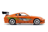 Auto BRIAN's Toyota Supra Orange FF 1:32 Jada Toys JT-97345