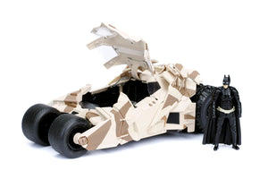 Auto Batmobile The Dark Knight w/BATMAN Camo 2008 1:24 Jada Toys JT-98543-4