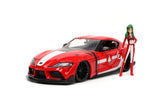 Auto ROBOTECH  2020 Toyota Supra w/MIRIYA STERLING 1:24 Jada Toys JT-33679