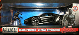 AUTO LYKAN BLACK PANTER HOLLYWOOD JADA 1:24 -2016  JT-99723 2 x 70,000