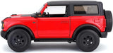 Auto Ford Bronco Wildtrak version de 2 puertas ROJO - NEGRO