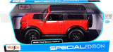 Auto Ford Bronco Wildtrak version de 2 puertas ROJO - NEGRO