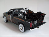 Auto Ford F-350 Pick-up H-D1999 1:24 H-D 2002 FXSTB 1:27 MAISTO MTO-32181