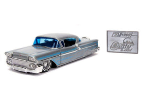 AUTO CHEVY IMPALA STREETFLOW 1958 JADA TOYS 1:24 -4 JT-31082  2 x 73,000