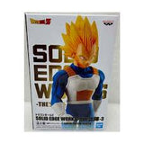 Figura Dragon Ball Z Solid Edge Works Vol.3(B:Super Saiyan Vegeta) 18462 BB-29144 Bandai Banpresto