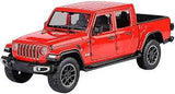 Auto Jeep Gladiator Overland ( Hard Top ) 2021 Red 1:27 Motormax