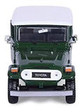 Auto Toyota FJ 40  ( Hard Top )  Green / White Top 1:24 Motormax