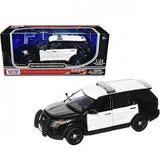 Auto Escala Ford Police Iterceptor Utility 2022 1:24 MotorMax MM-76988