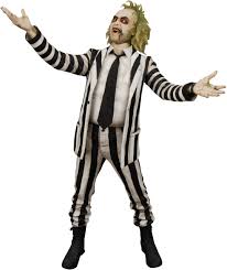 Figura Beetlejuice (1988) Striped Suite 1-4 Neca NC-57318 A2-1