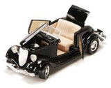 Auto Ford Coupe (Convertible) 1934 Black 1:24 Motormax