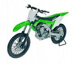 Moto Kawasaki 2017 KX 250 1:10 Verde Welly WL-62813W