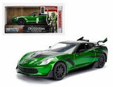 Adorno Auto: Transformers 5 – 2016 Corvette Crosshairs Jada Toys  1:24 -JT-98499  2 x 60,000