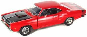 Auto Escala Dodge Coronet Super Bee 1969 - 1:24 - Motor Max - 73315AC - Red