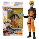 FIGURA ANIME HEROES NARUTO BANDAI BB-36900AC Caja x 6