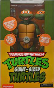 Figura TMNT Cartoon 1-4 th Giant Michelangelo Neca NC-54144