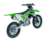 Moto Kawasaki 2017 KX 250 1:10 Verde Welly WL-62813W