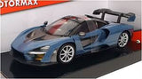 Auto Escala Mclaren Senna - Color Blue - 1:24 - Motor Max - 79355