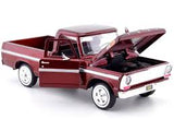 Auto Ford F-100 Pickup 1969 Metallic Red 1:24 Motor max