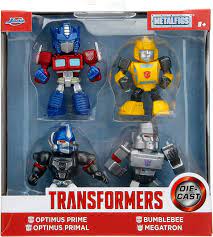 Figura Transformers metal 4 surtido 2.5" Jada Toys JT-34342