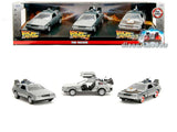 Auto Volver al Futuro I,II,III 3-Pack 1:24 Jada Toys JT-33399