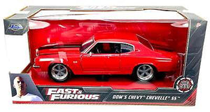 Auto  Dom S Chevrolet Chevelle SS - Red 1:24 JADA JT- 97193-4