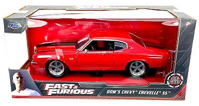 Auto  Dom S Chevrolet Chevelle SS - Red 1:24 JADA JT- 97193-4