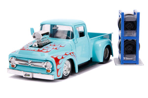 Auto  Ford F-100 Pickup Rack 1956 1:24 JADA JT- 31542