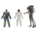 Figura Aliens 4Aniversario Giger,Lamber,Ripley 7" Neca  NC-51709