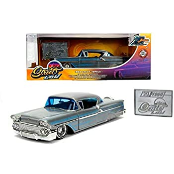 Jada 1:24 1958 chevy sale impala street low