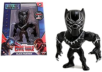 Figura black panther, black widow, winter soldier ironman  de Metal 4